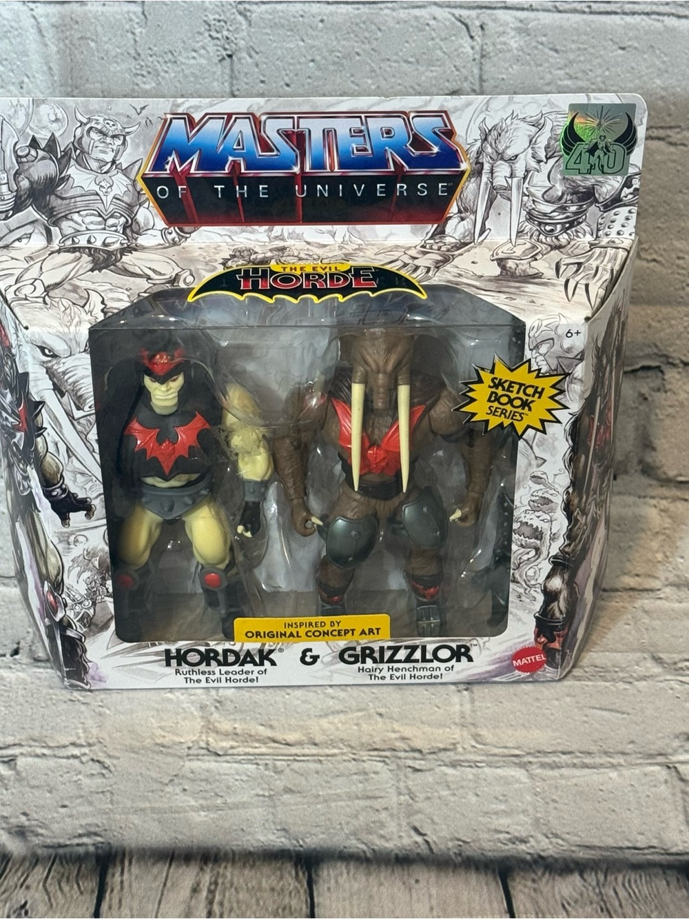 Masters of the Universe Hordak and Grizzlor Action Figure Set